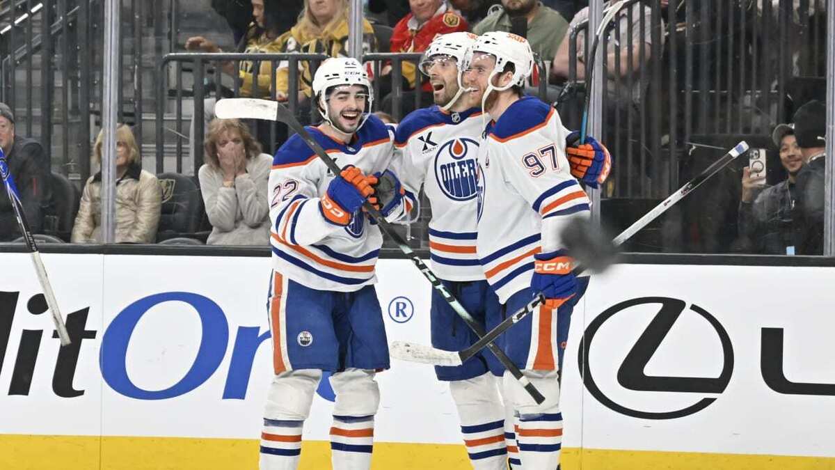 Победная шайба Бушара в овертайме принесла «Эдмонтону» победу над «Вегасом»