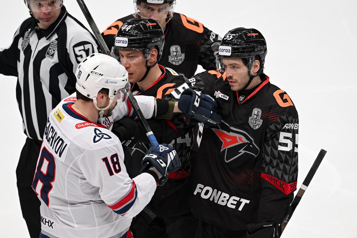 Дубль Рашевского принес «Авангарду» волевую победу над «Нефтехимиком» в 1/8 финала Кубка Гагарина