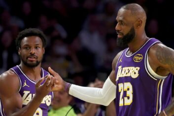 Леброн и Бронни Джеймс