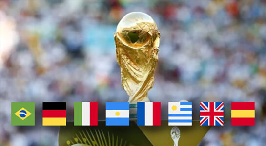 Все победители ЧМ по футболу в инфографике