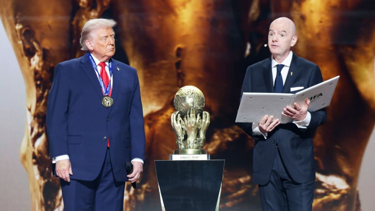 Инфантино и Трамп