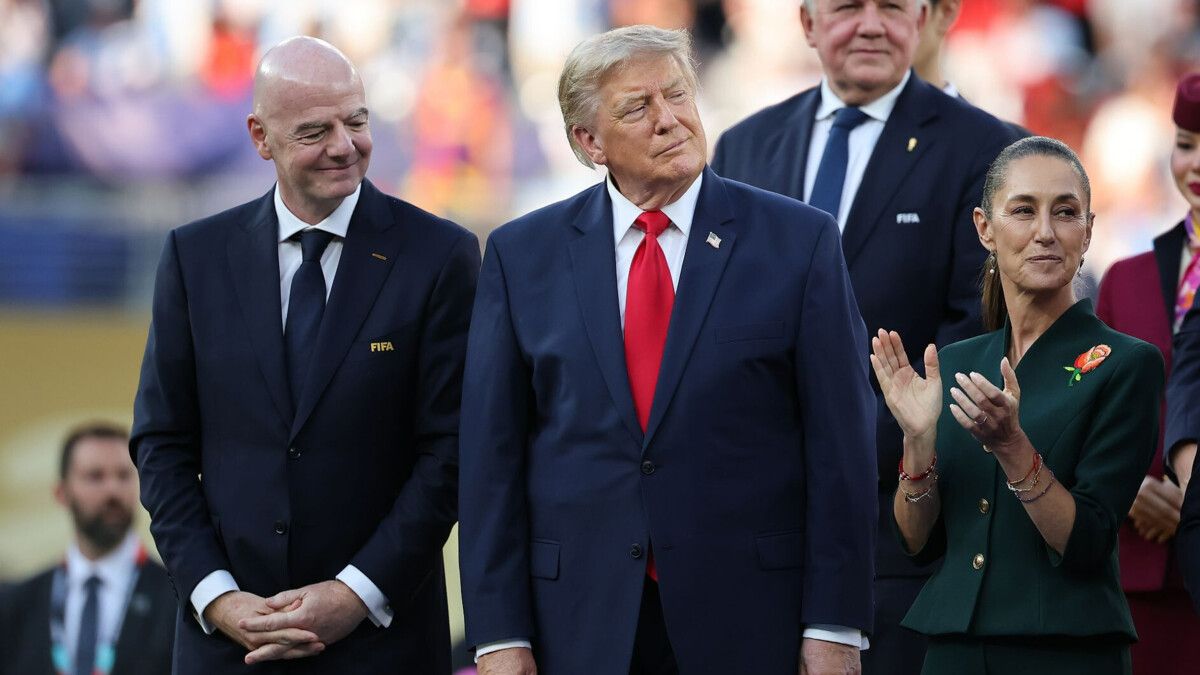 Инфантино и Трамп