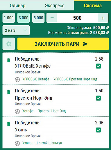 Спортивный беттинг у букмекера