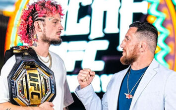 Два бойца ММА