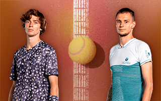 Ставки и прогноз на матч Андрей Рублев — Александр Бублик, 18 февраля 2025